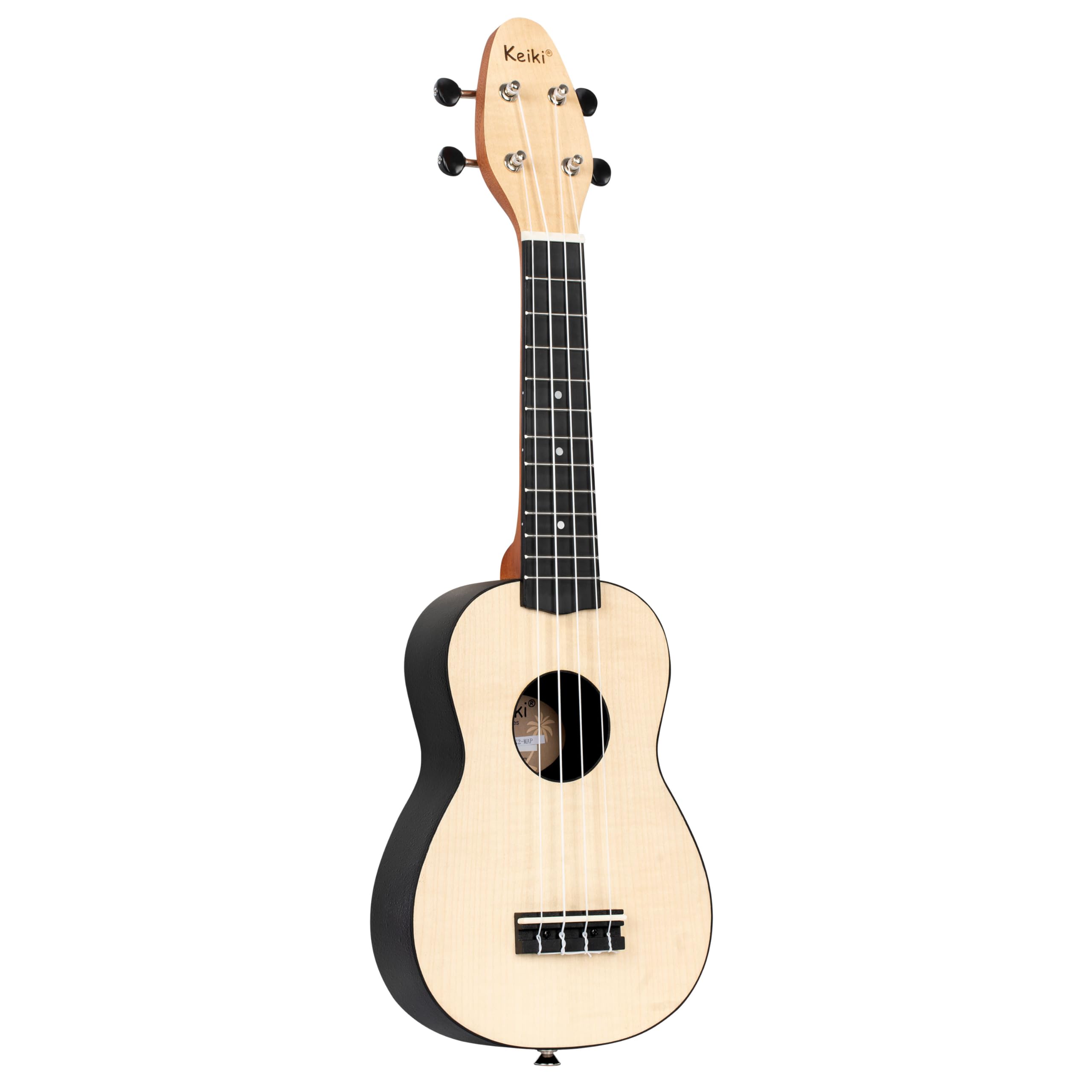 Ortega KEIKI K2 Series K2-MAP soprano ukulele starter kit