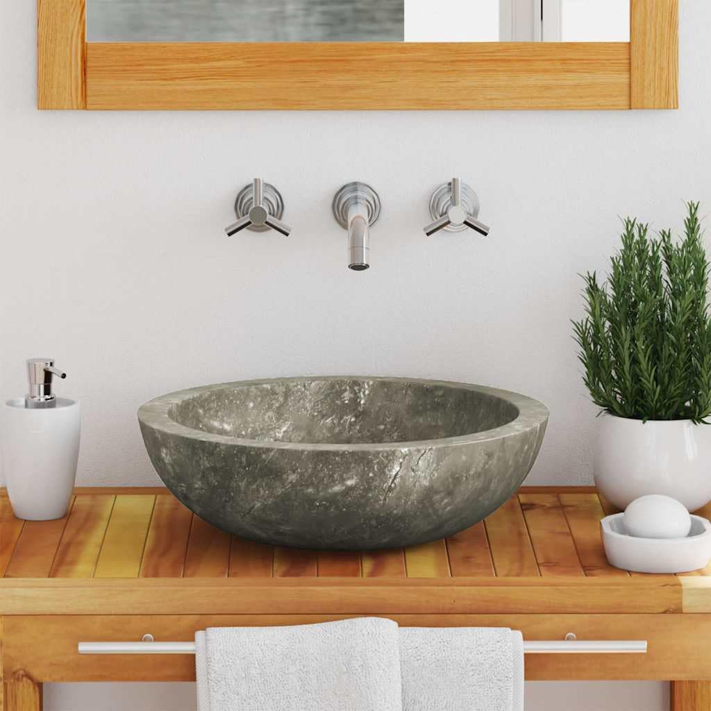 Home strumenti-Lavello Grigio ?40x12 cm Marmo