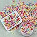 Kangkang Resin Charms Fake Sprinkles Fake Candy,Polymer Clay Sprinkles for DIY Slime Craft Sprinkles and Phone Case 100g(D)