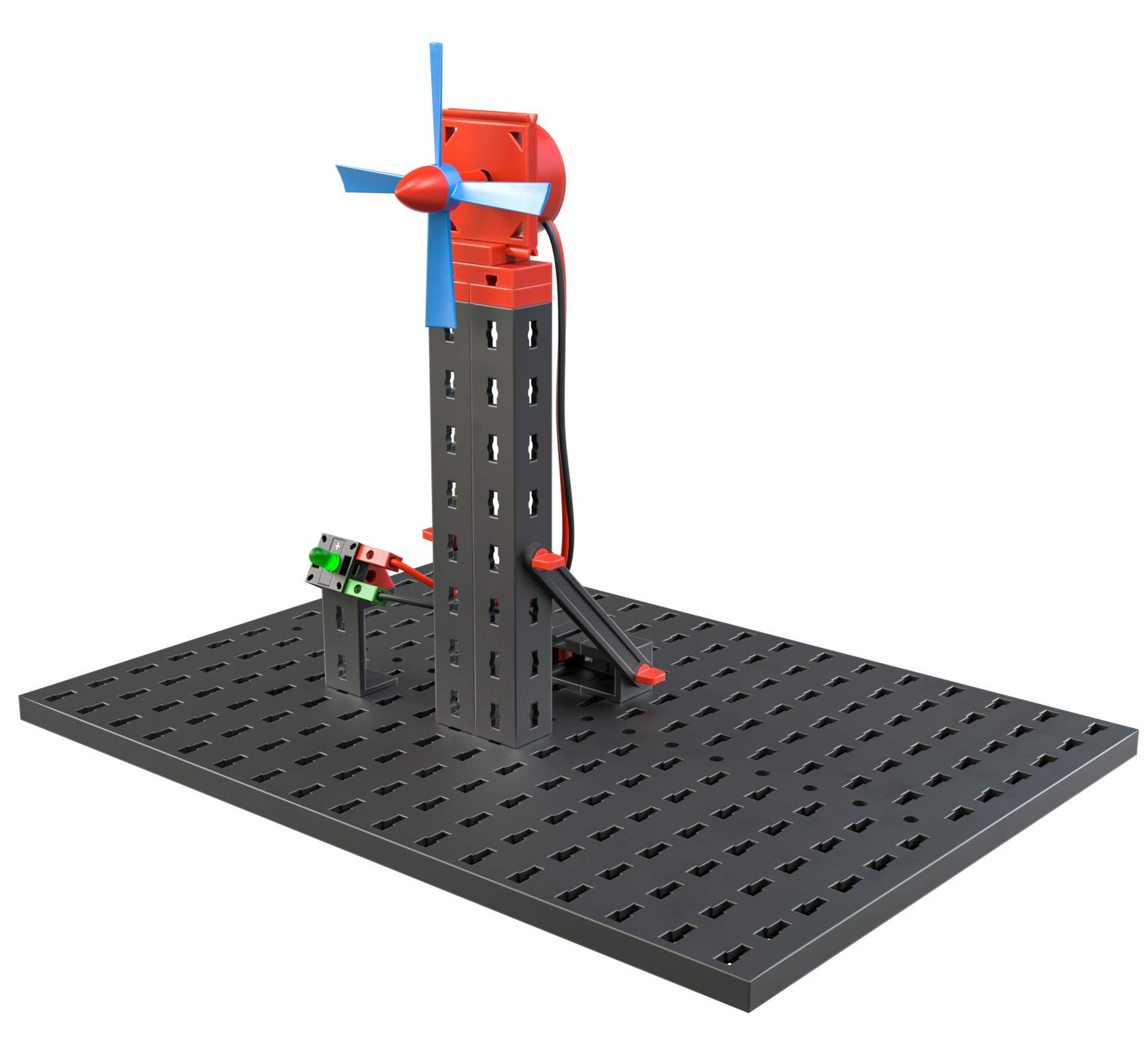 fischertechnik PROFI Green Energy 559879 - juego de construcción para niños, juguete educativo sobre energía renovable, 14 modelos, a partir de 9 años