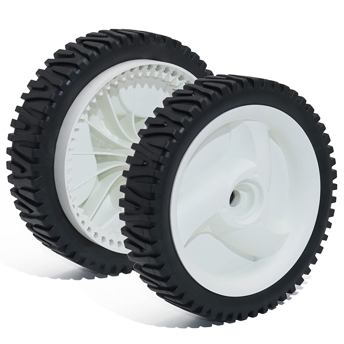 Husqvarna/ Craftsman 8英寸前驱草坪机轮子一套白色（两只）