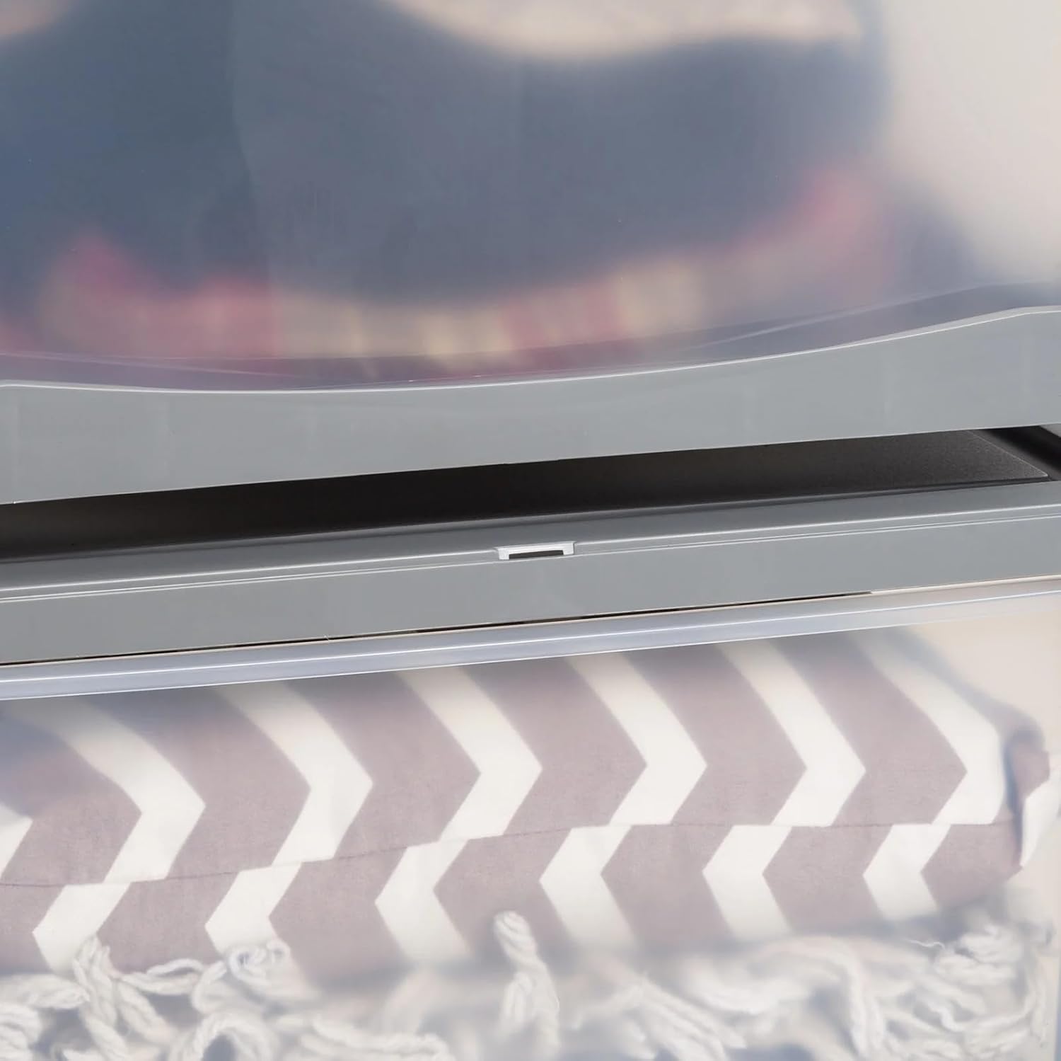 (2 Pack) 30 Qt Large Plastic Storage Drawers, Under Bed Bins with Clear View, Stackable Modular Organizer for Closet Shelf, Sturdy Container for Home Organization