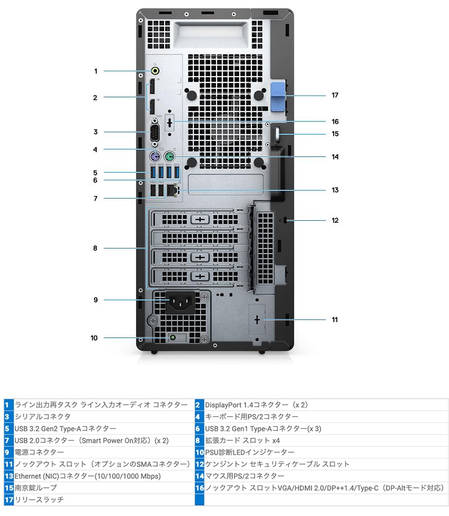 Amazon.co.jp: DELL OptiPlex 7080/7090 タワー 第10世代 i7 メモリ