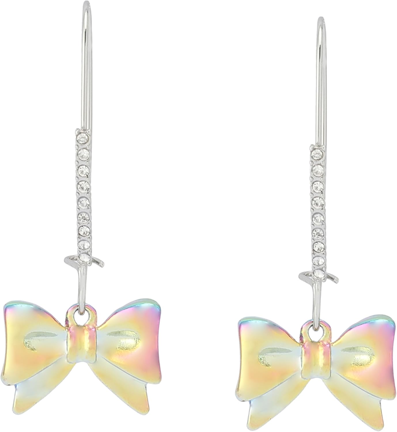 Betsey Johnson Women's Kick Off Bow Dangle Earrings - Image 2