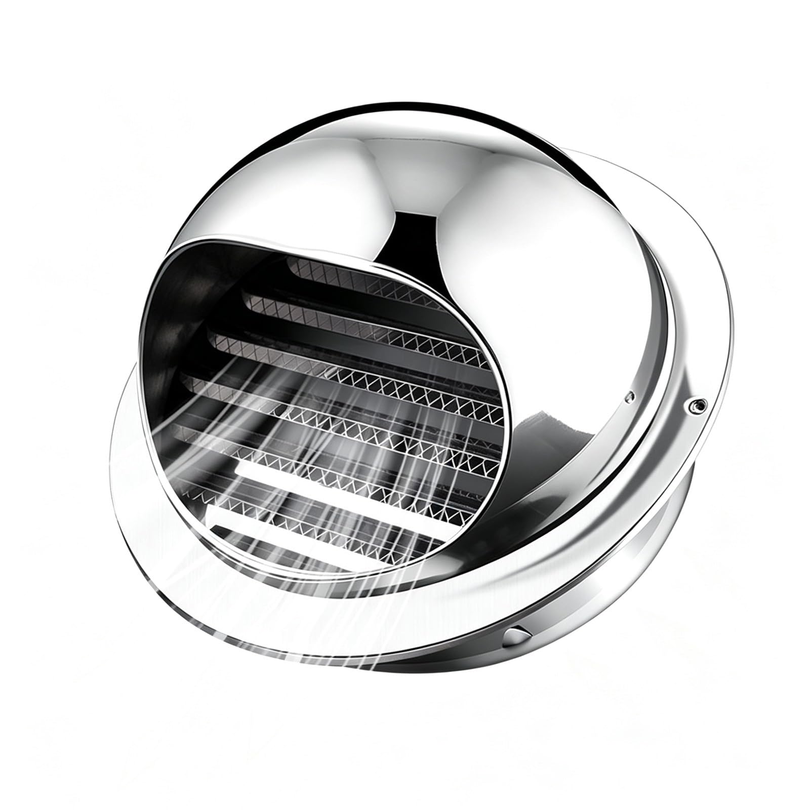 Tappo Di Sfiato Non Alimentato In Acciaio Inossidabile, Ventos Sul Tetto | Funzionamento Silenzioso,facile Da Installare,resistente Agli Agenti Atmosferici,for Ventilazione(190 mm/7.5 in)