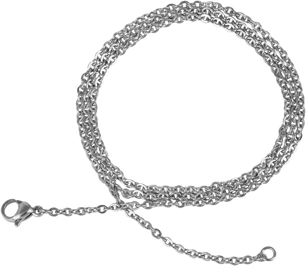 TUMBEELLUWA 2 PCS Healing Crystal Point Pendant Necklaces for Unisex Hexagonal Prism Stone Pendants with Chain - Image 4