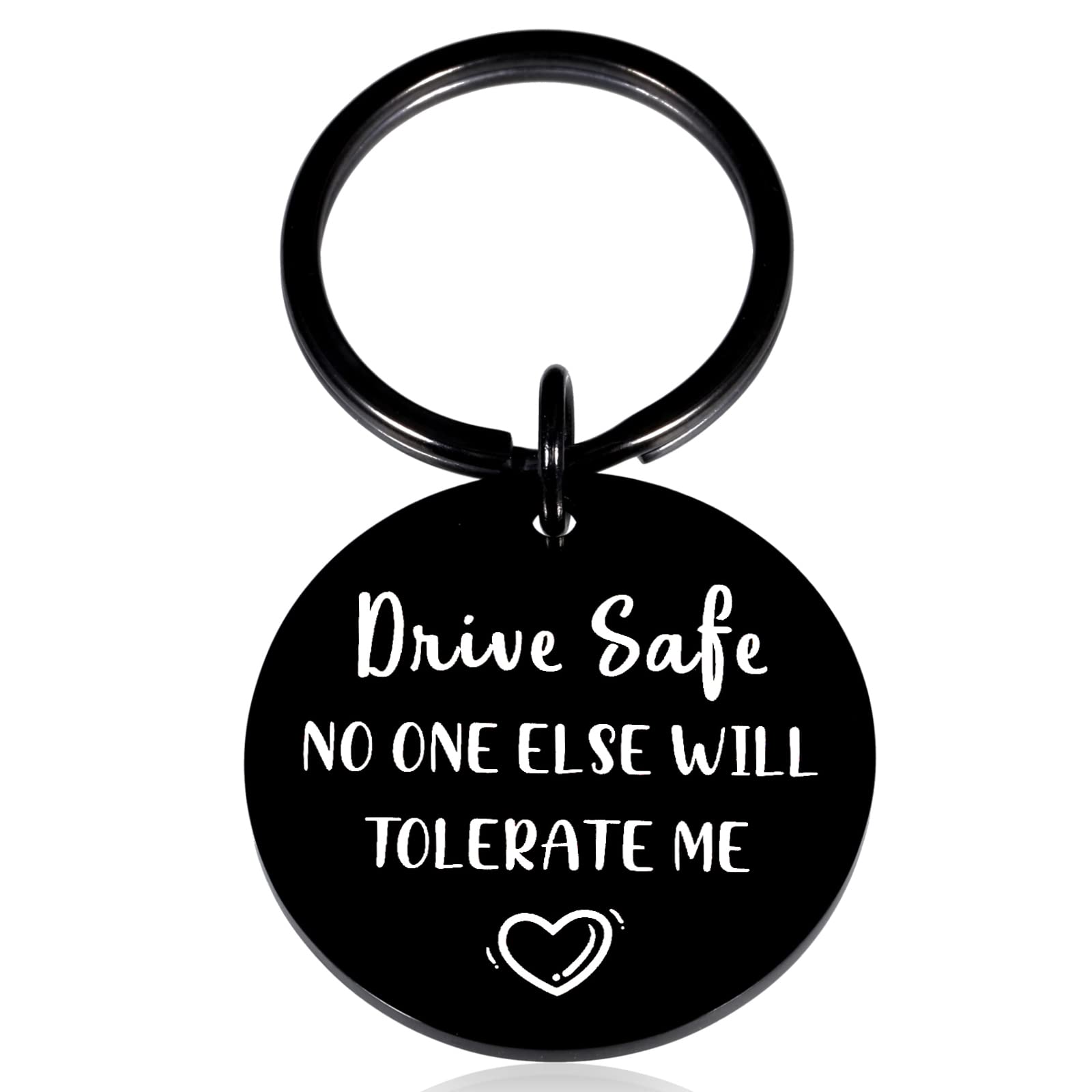 OctamberGifts for Him Her Boyfriend Girlfriend Anniversary Couple Gifts for Him Drive Safe Keychain for Men Husband Gifts from Wife Birthday Wedding Gifts for Husband from Wife His and Her Gifts