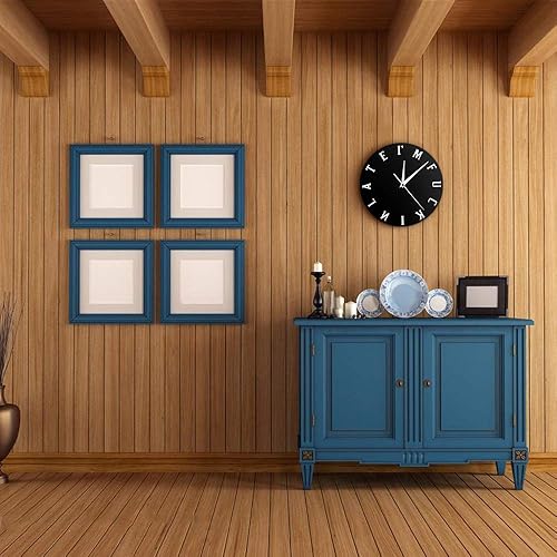 Miniatura 4 de I'm F #*kin Reloj de pared tardío Reloj maduro Sweary Moods Expresión Nueva concepción del tiempo, el reloj de pared perfecto para procrastinador