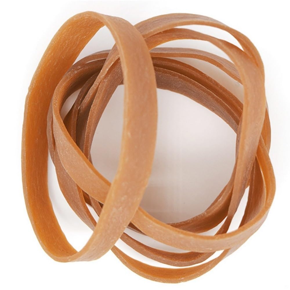 Bande Elastiche di Gomma di Grandi Dimensioni, 50 Pezzi di Elastico in Gomma, Elastico Alto 70x10 mm for Fai da Te, Artigianato, Scuola, Forniture for Confezioni di Fabbrica, Elastici