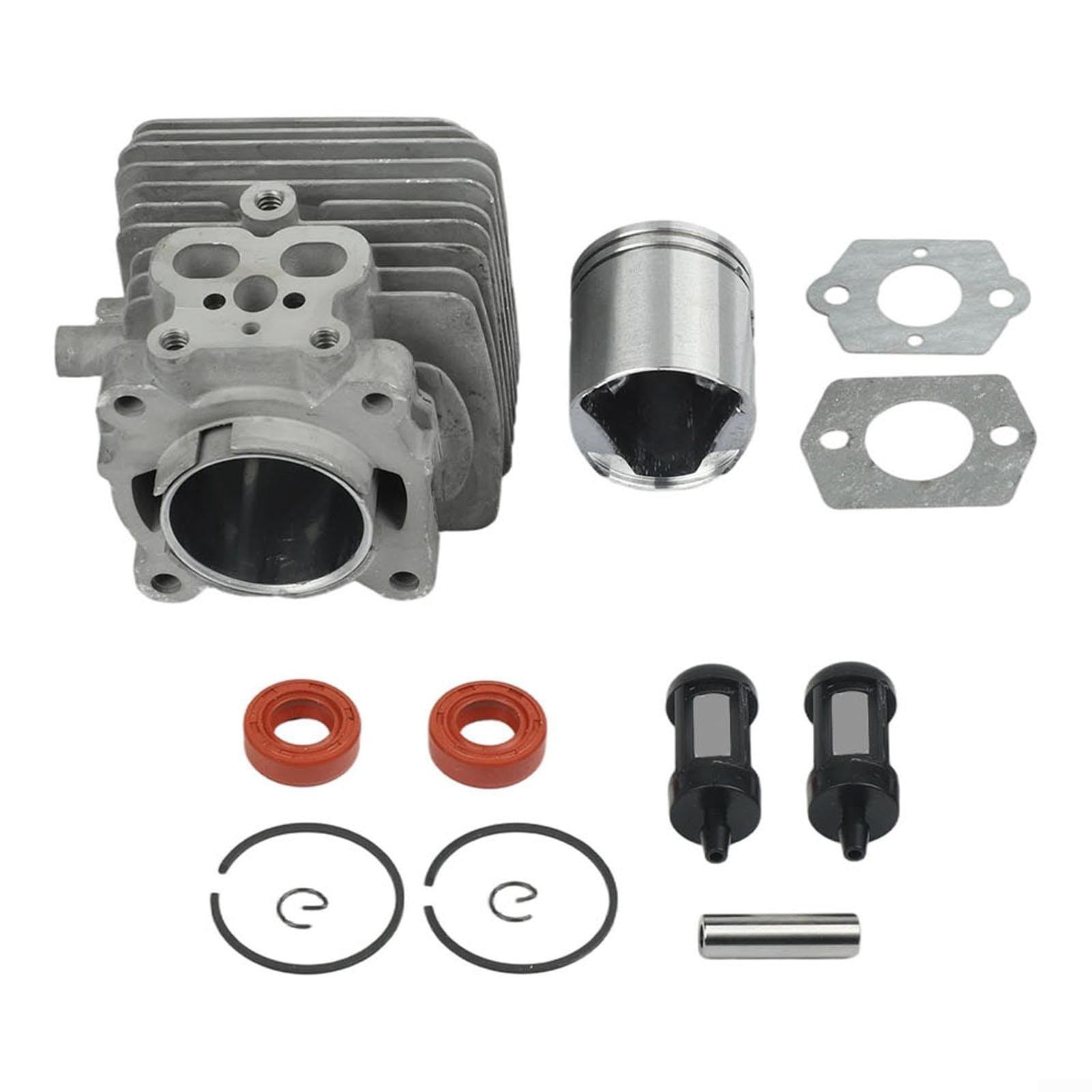 Kit cilindro soffiatore per foglie compatibile con BG86 BG86C SR200 con guarnizione ricostruzione scintilla e filtro aria