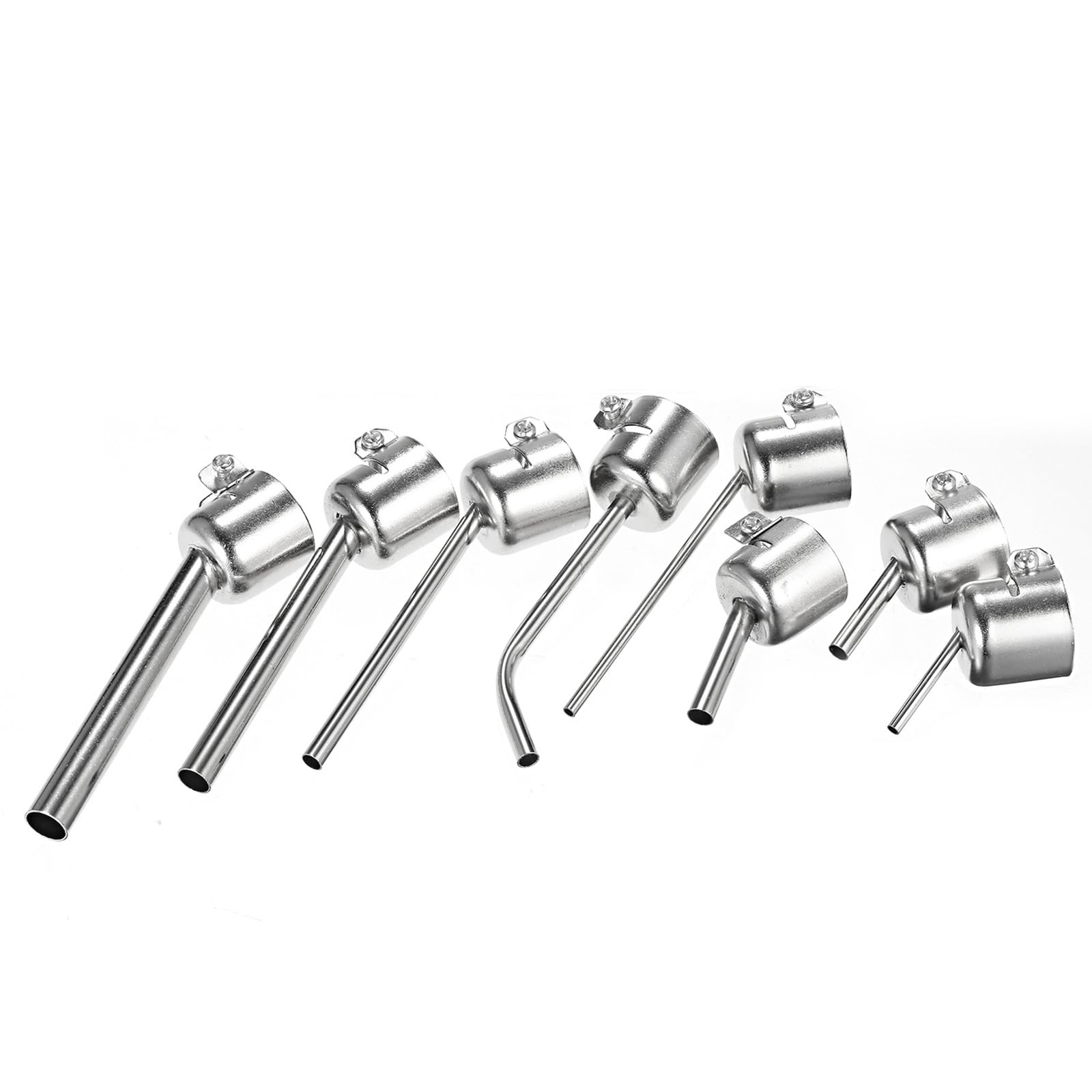 3/5/6/8/10mm Universali Pistole di Calore Ugello Pistole Ad Aria Calda Resistente Al Calore 45 Gradi Curvo Ugelli Punta
