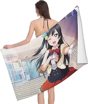 Amazon｜ラブライブ 虹ヶ咲優木せつ菜 バスタオル大判 マイクロ