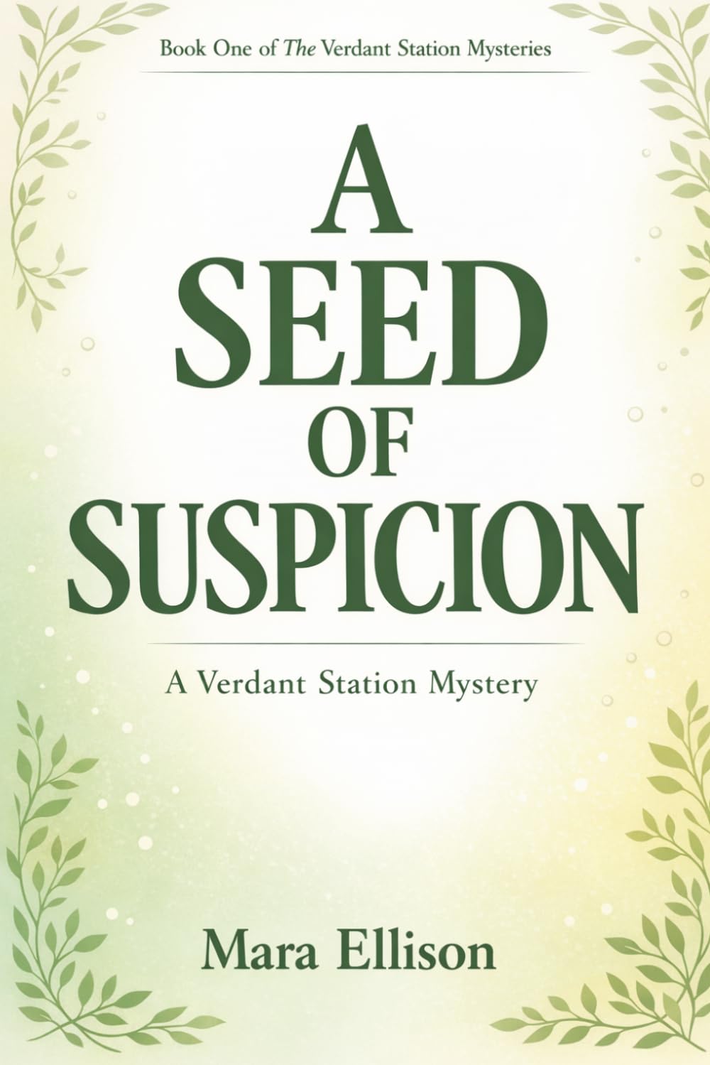 A Seed of Suspicion: A Cozy Sci-Fi Mystery of Secrets, Plants, and Hidden Truths (The Verdant Station Mysteries)