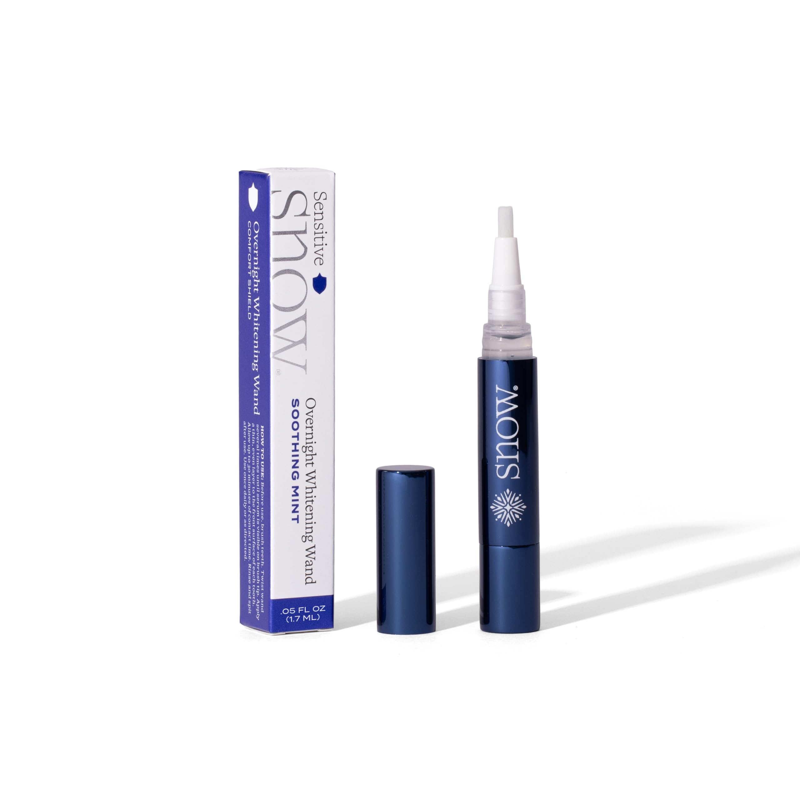 SNOW Sensitive Teeth Whitening Pen with Hydroxyapatite, 1 Pack, 2ml