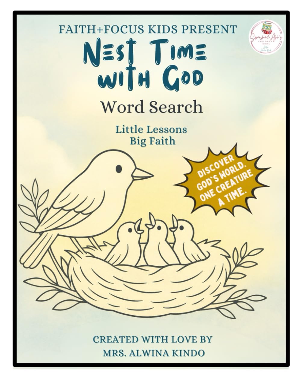 Nest Time with God Word Search: Little Lessons Big Faith