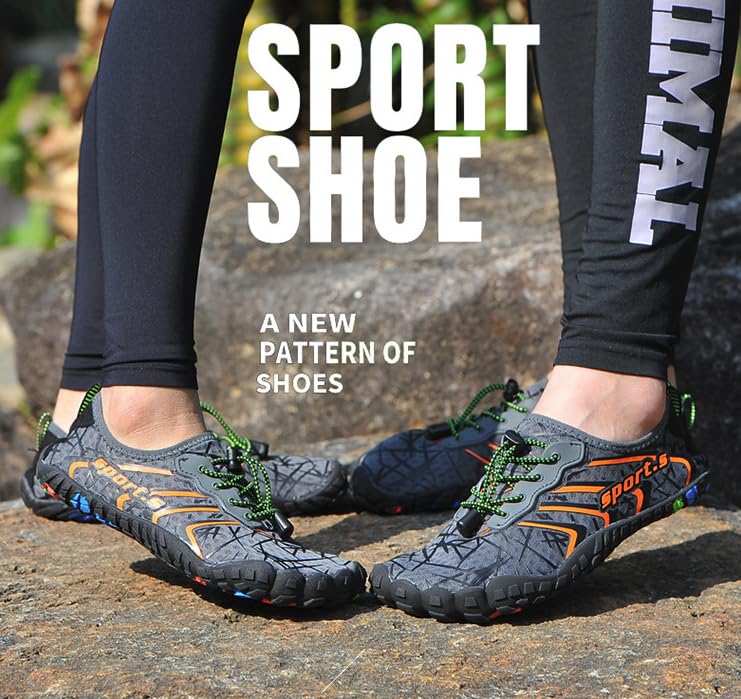 Water Shoes - Water Shoes for Men & Women, Athletic Barefoot Shoes for Beach Surfing Hiking & Swimming, Non Slip Breathable Lightweight & Quick Drying Aqua Shoes for Pool2