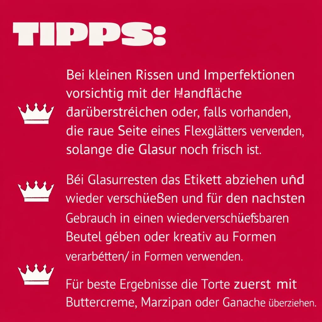 Renshaw Zuckerpaste, Fondant für Torten - Elfenbein, 2,5 kg (2 Stück)