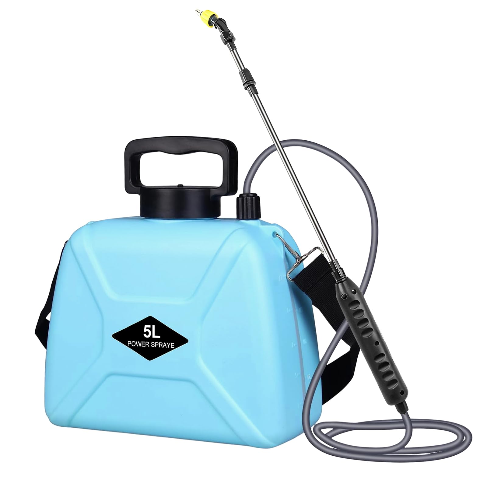 VIFERR Electric Garden Sprayer, Upgrade Electric Weed Sprayer with Disinfection and Watering Function Water Spray for Lawn(5L)