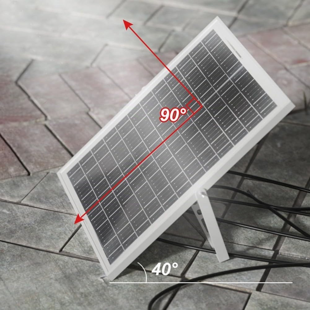 Bomba de Agua de Fuente de Panel Solar DIY 25W Con Motor Sin Escobillas 12V 1100L/H Caudal 5M Altura de Elevación Fuente de Estanque de Jardín Con Tubería de 2M Cable de 10M