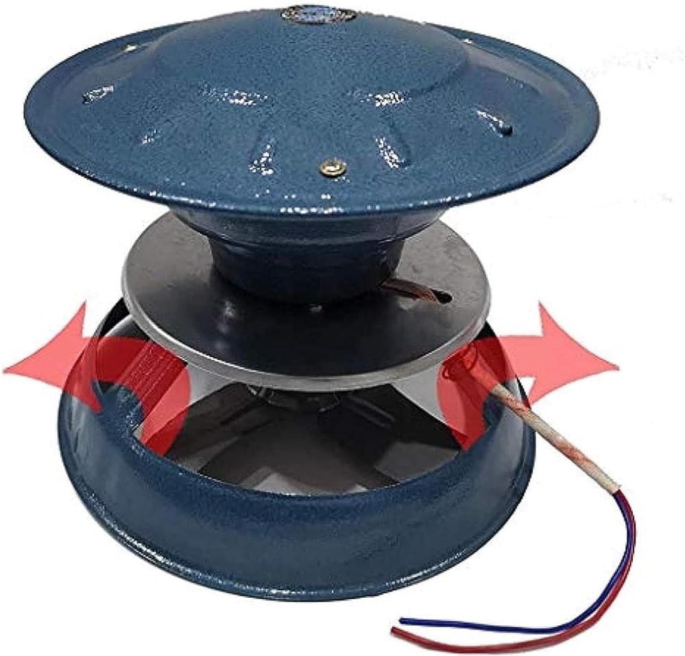 Chimney Fans, 100W Chimney Ventilation Fans Fireplace Smoke Extractor Pumps, Electric Chimney Fan Flue Chimney Exhaust Fan