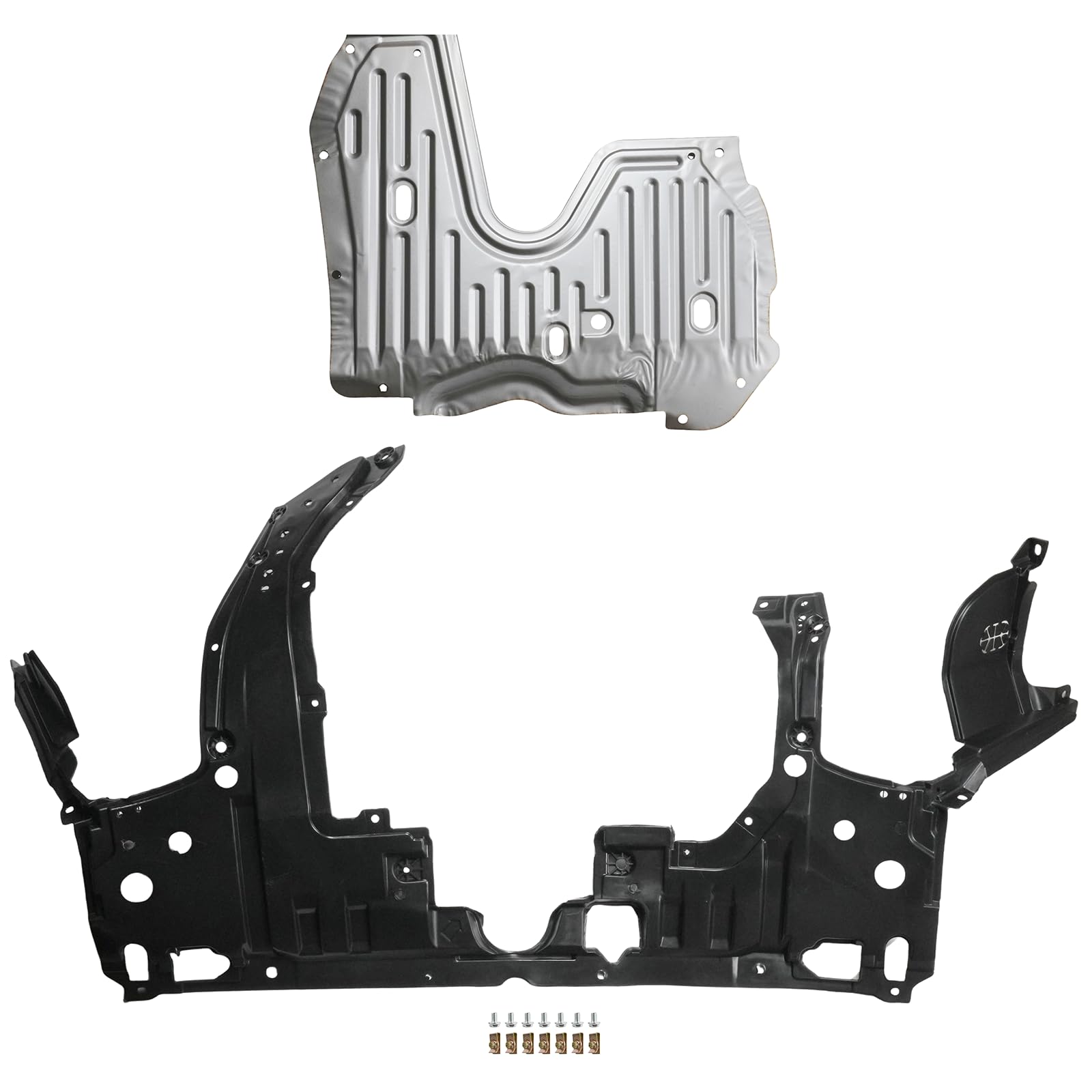 Engine Splash Shield Guard Compatible with 2016-2017 Accord V6 3.5L L4 2.4L, 2017 Honda Accord L4 2.0L, Front Engine Case Guard Under Car Shield Cover, Replace 74110-T2F-A01