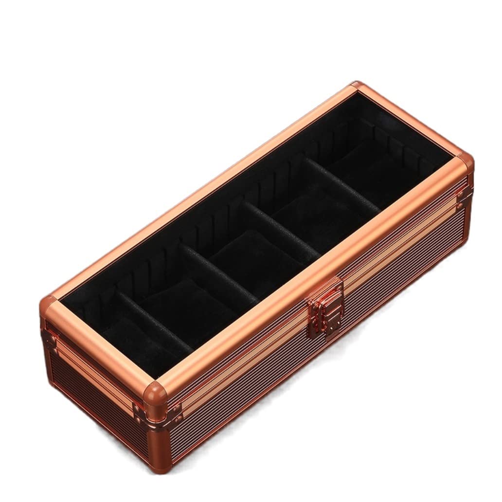QUSYZD Watch Case Watch Roll Watch Storage Boxes Watch Case for Men Watch Case Display Organizer Boxes for Women Watch Box Watch Winder,G