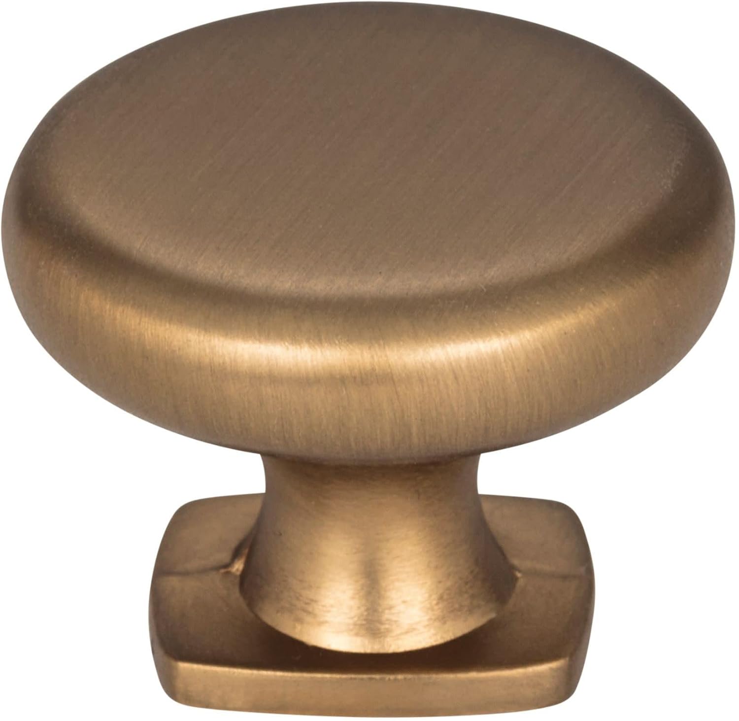 Jeffrey Alexander Belcastel 1 1-3/8" Diameter Mushroom Knob, Satin Bronze