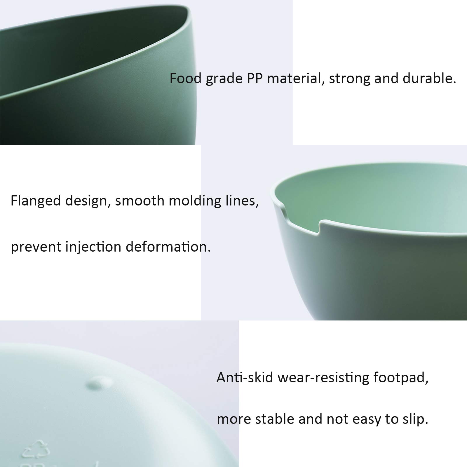 Küchensieb Set Doppellagig - Abtropfkorb Für Gemüse, Nudeln & Obst