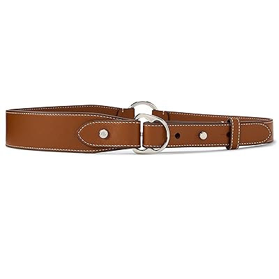 Lauren Ralph Lauren Equestrian D Ring Leather Belt Women