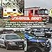 BooYu 12V 400W 9 Tones Police Warning Emergency Siren PA System [Slim Speaker][125-135dB][Handheld Microphone][2 x 10A Switches] for Firefighter Ambulance Vehicles Truck Car SUV ATV UTV