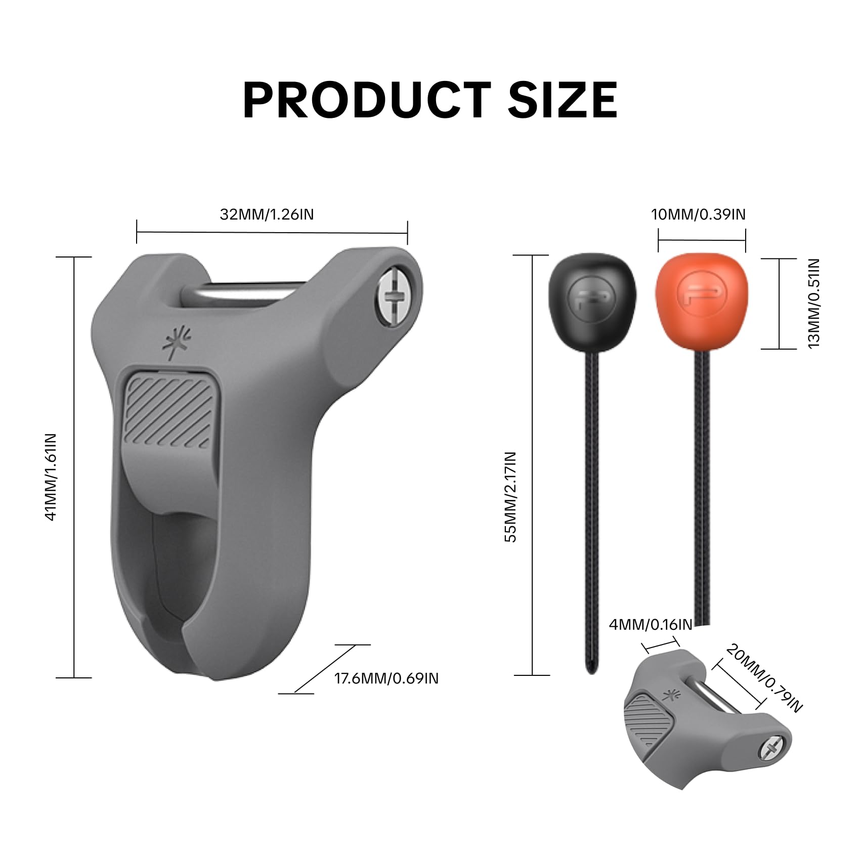 PGYTECH Adaptador DIY de Liberación Rápida para Cámara DSLR, Action CAM, Walkie-Talkie, Carga Máx 60kg, Compatible con Correas de Cámara, Muñequeras y Mochilas — view 5