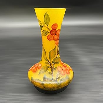 【証明書】ドームナンシー　かわいいサイズ　花器　花瓶　高さ12cm Amazon.co.jp: 証明書ドームナンシー かわいいサイズ 花器 花瓶