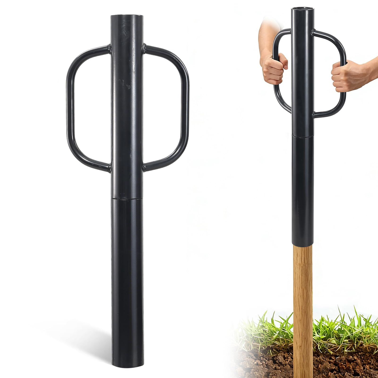 Amazon.com : T Post Driver, 20 LB Metal Fence Post Driver with