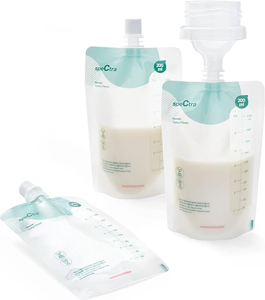 Spectra Simple Store Milk Collection Bags 200 ml