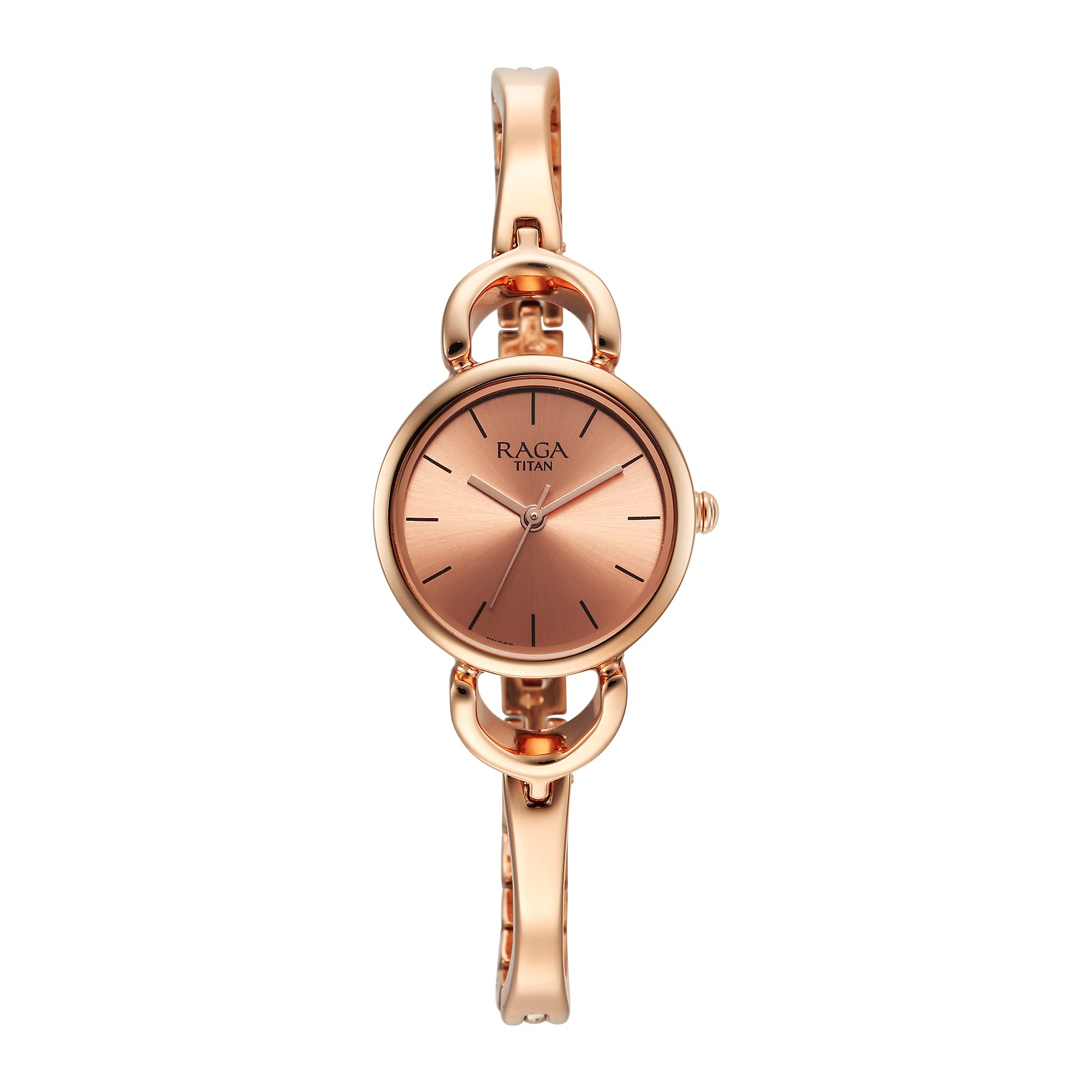 Titan Raga Analog Rose Gold Dial Brass Watch for Women-2724WM01 (B0C249X8LD) Amazon Price History, Amazon Price Tracker