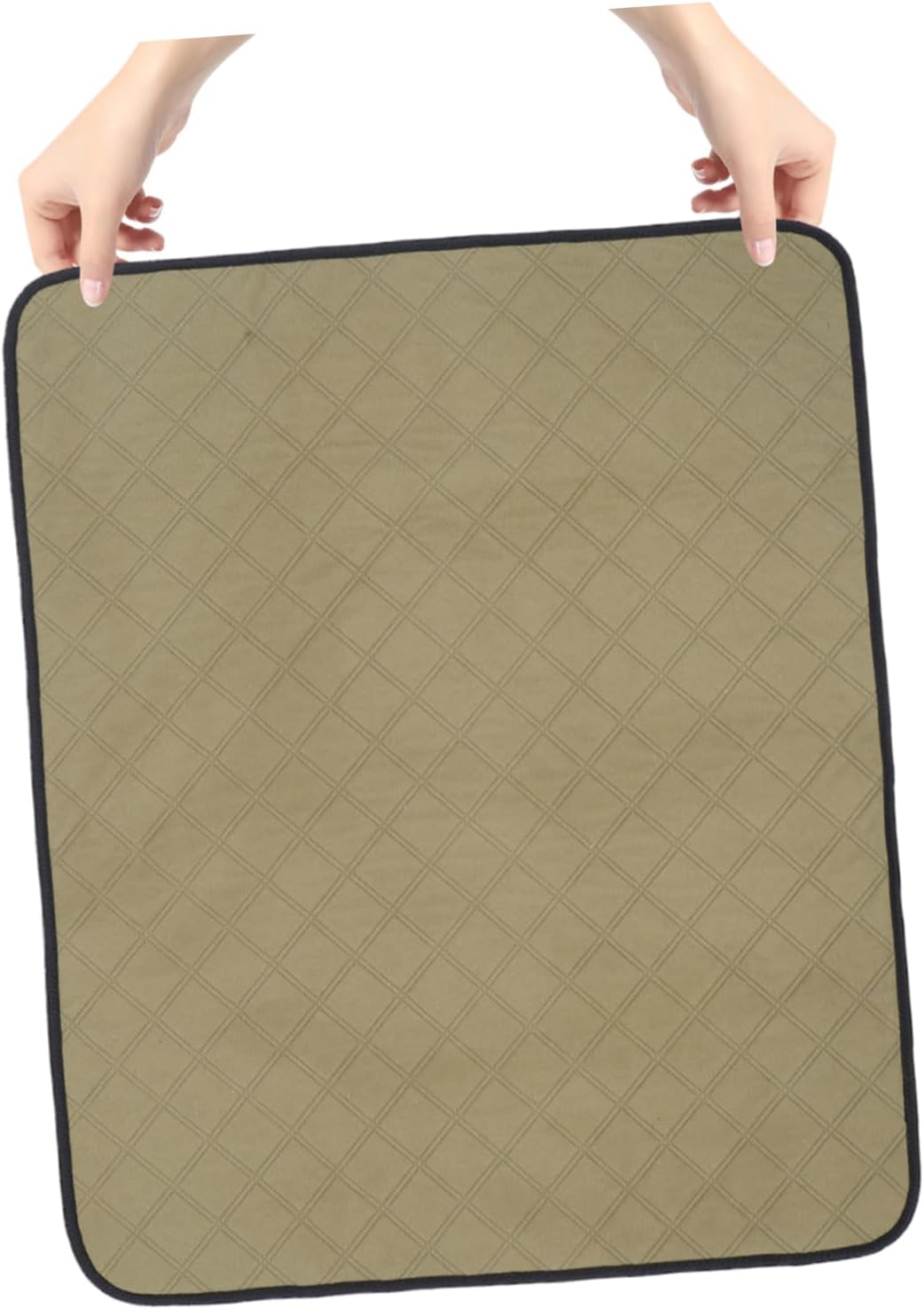 TOYANDONA 2pcs Washable Dog Pee Pads Reusable Training Mat for Puppies Cats and Senior Dogs Stylish Solid Color Floor Mat for Playpen and Home Use