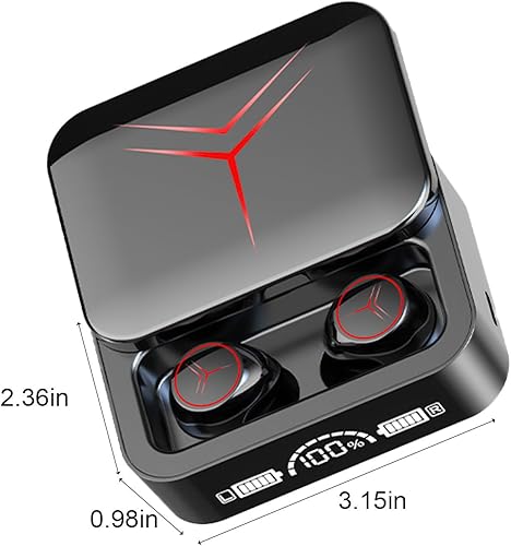 Miniatura 3 de Auriculares inalámbricos Bluetooth Auriculares Bluetooth V5.2 Auriculares inalámbricos 60 horas de duración de la batería con estuche de carga