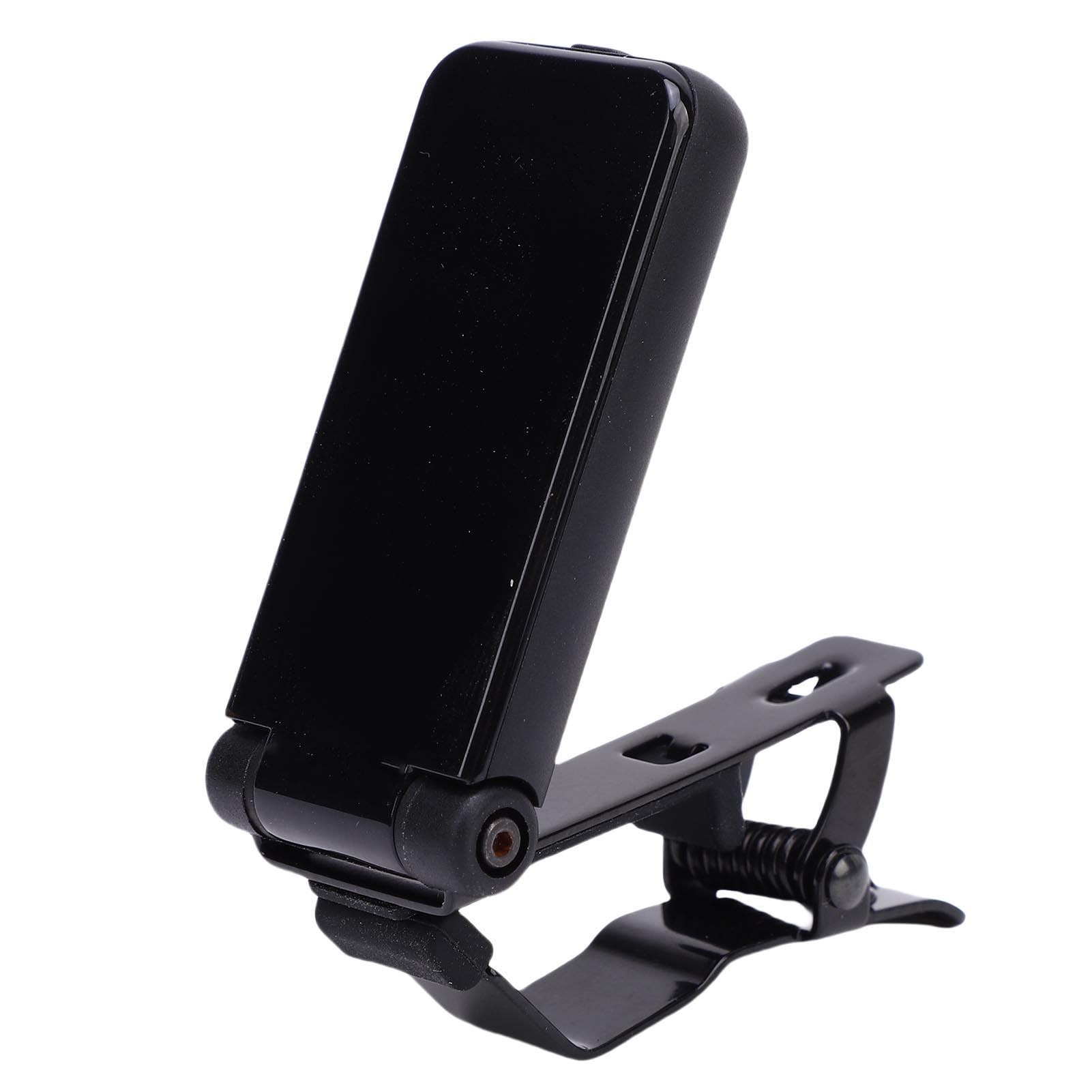 RiToEasysports Accordatore per Chitarra, Rotazione di 360 Gradi da 435 HZ a 445 HZ Accordatore a Clips con Display a LED Luminoso per Chitarra Elettrica Acustica, Basso, Violino