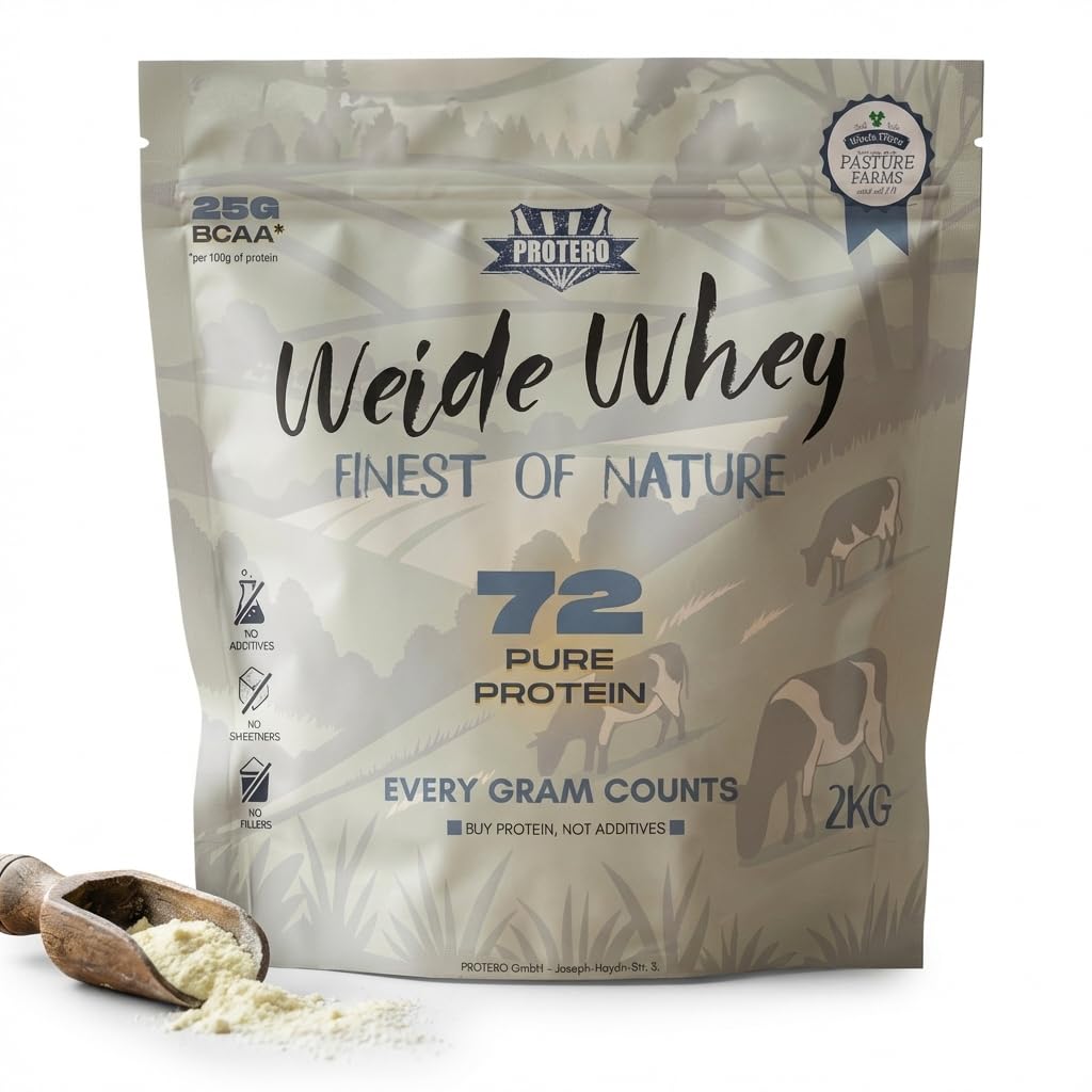 Protero Weide Whey 72 - Protéines pures de lait de saule sans additifs