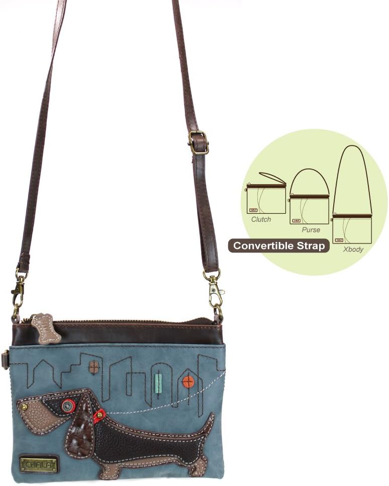 CHALA Mini Crossbody/Purse with Convertible Strap Stylish, Compact, Versatile