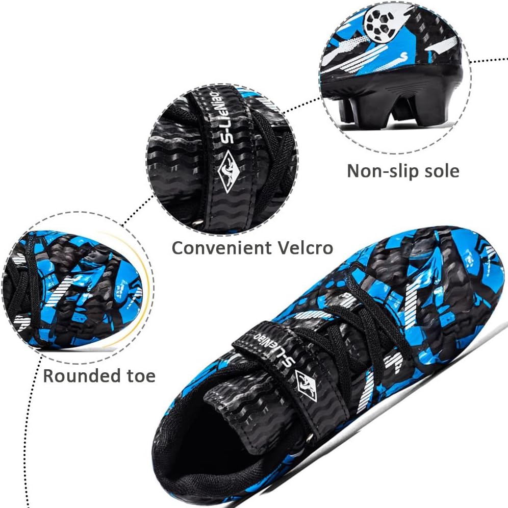 Kids Soccer Shoes Boys Football Cleats Professional Athletic Outdoor Trainning Football Shoes Youth Girl Turf Soccer Cleats - Image 4