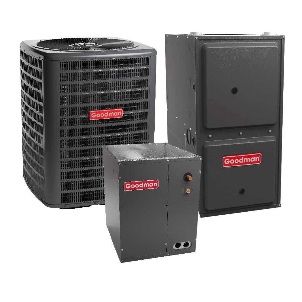 Amazon.com: Goodman 5 Ton 15.2 SEER2 Two Stage Air Conditioner GSXH506010  and 100,000 BTU 96% AFUE Multi-Speed Gas Furnace GC9S961005CN Downflow  System with CAPT4961C4 : Home u0026 Kitchen