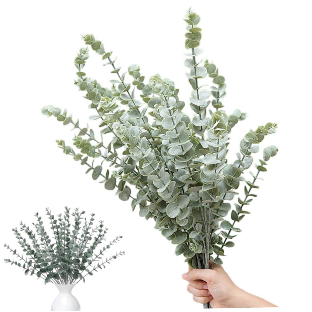Eucalyptus artificiel résistant sans entretien pour reverdir une pièce sombre