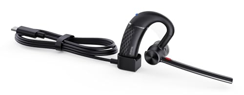 Yealink BH71 Lite Bluetooth Headset Mono mit 4‑Mikrofon‑Geräuschunterdrückung, 10h Sprechzeit, 30m Reichweite, Ultraleicht 18g, Verstellbarer Ohrbügel, Bluetooth 5.3 für Smartphone & PC