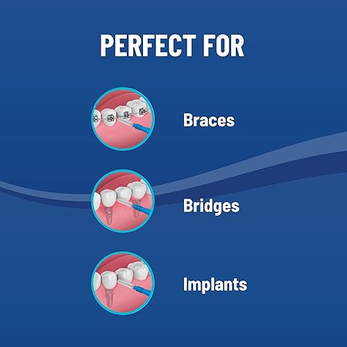 Miniatura 7 de ORVANCE Cepillos interdentales  La mejor alternativa a palillos de dientes, púas de hilo dental y púas suaves para encías  Paquete de 32 unidades