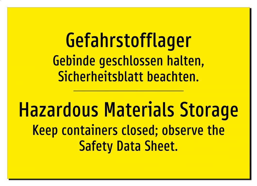 49422-DEEN-T-06 | Gefahrstofflager/Hazardous materials storage