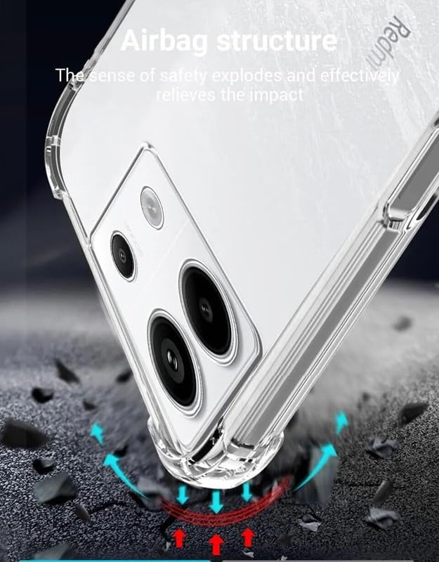 Image of Case Creation New Vivo IQOO Z9 Premium Imported 0.3mm Crystal Clear Totu Silicone Transparent Flexible Soft Corner Protection with TPU Slim Back Case Color Cover for Vivo IQOO Z9