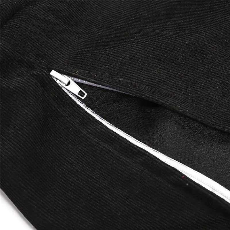 Koolouispoper Corduroy Lazy Sofa Cover Solid for Bean Bag Chair Water Drop Shape Lazy Sofa Cover Living Room Nordic Furniture Accessory (100x120cm, Pink)