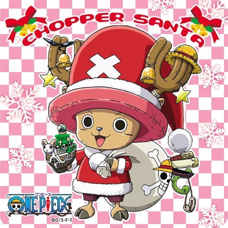Amazon.co.jp: ワンピース マウスシートシール チョッパーサンタ