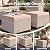 SnugVista Patio Furniture Set, 12-Piece Outdoor Sectional Sofa with Swivel Rocker Chairs & Ottomans, Wicker Patio Conversation Set with Coffee Table, Khaki Cushions